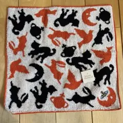 【新品未使用】Vivienne Westwood タオルハンカチ 猫と鳥　タグ付