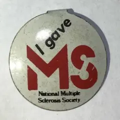 全米MS協会 缶バッジ ビンテージ チャリティ 企業物のサムネイル