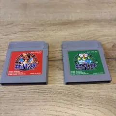 【動作確認済】ポケットモンスター 赤・緑 セット