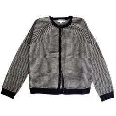 ユニクロ　INES　3Dボーダーカーディガン(長袖) Mサイズ