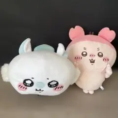 【ちいかわ】 モモンガ&かにちゃんのBIGぬいぐるみ 2体セット
