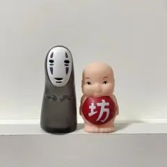 ジブリ 千と千尋の神隠し 坊 カオナシ ソフビ 指人形 どんぐり共和国