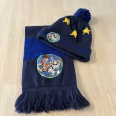 トイ・ストーリー ニット帽、マフラーセット