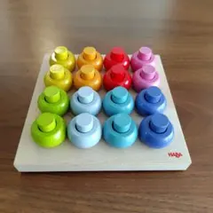 HABA 木製 知育玩具 色合わせ パズルのサムネイル