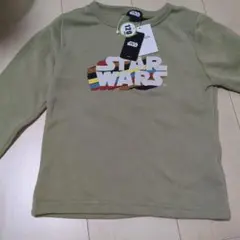 STAR WARS トレーナー 120cm裏起毛 オリーブグリーン