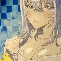 手描きイラスト アナログイラスト オリジナルイラスト一点物コピック