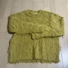 mysa closet × mir.. シャギーニット イエロー