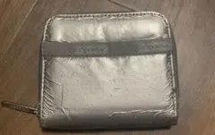 レスポートサック　財布　コインケース　グリッター　シルバー