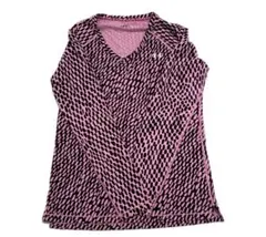 Under Armour ピンク・黒 柄 長袖Tシャツ