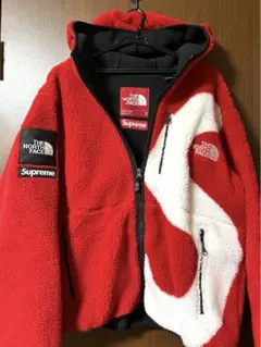 2025年最新】supreme north face フリース sロゴ 赤の人気アイテム  