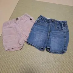 JUNK STORE 半ズボン90cm 2枚セット