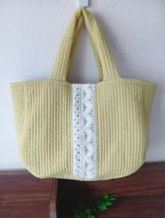 ヌビバッグ インド刺繍 ハンドバッグ 大人可愛い 韓国風 ハンドメイド（A652のサムネイル