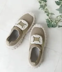 Noubel Voug Relax ビジューバックルスニーカーのサムネイル