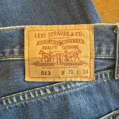 Levi's 513 デニムパンツ W31 L34