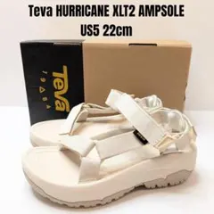 美品 Teva テバ ハリケーンアンプソール 22cm 厚底 ライトベージュのサムネイル