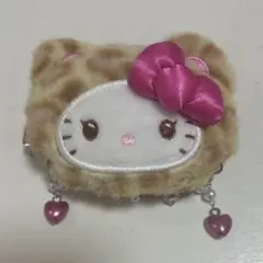 ハローキティ フェイス形ヘアクリップ（サンリオギャルクマ）