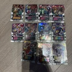 仮面ライダー ライドケミートレカ 11枚セット