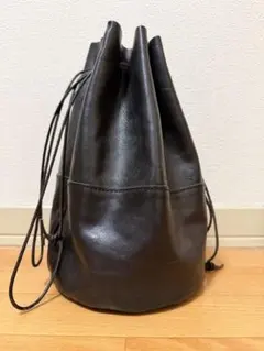BEAMS SLOW 別注Personal Effect Bag 巾着バッグ 黒 - メルカリ