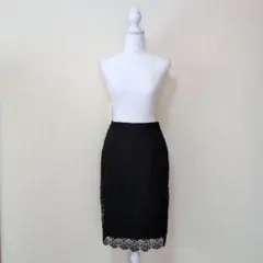 ユニクロ　レーススカート　レディース　ブラック　Mサイズ