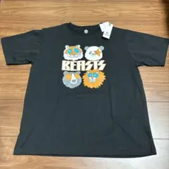 【新品】メンズ　半袖　Tシャツ　アニマル　ロック　Mのサムネイル