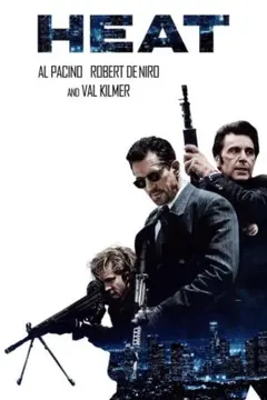 『ヒート』1995年映画ポスター　 メタルサイン　ブリキ看板　インテリア雑貨