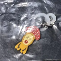 こびとづかん　ベニキノコビト　めじるしラバーマスコット