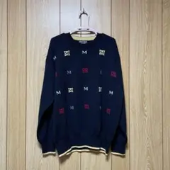 Munsingwear マンシングウェア セーター M ネイビー