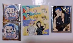 東京リベンジャーズ マルイ 缶バッジ ミニカード TSUTAYA カード