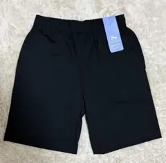 新品 メンズ ショートパンツ ハーフパンツ ブラック Mサイズ接触冷感吸汗速乾のサムネイル
