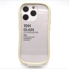 新品 iPhone 15 Pro 耐傷・耐衝撃ハイブリッドケース ミルクホワイト