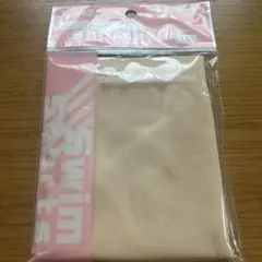 ベージュ レース付き 女子スイムショーツ LL