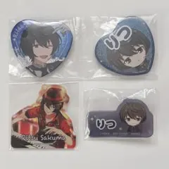 あんスタ 朔間凛月 凛月 1番くじ 追憶 缶バッジ ハート缶バッジ アクキー