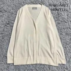 美品✨マーガレットハウエル×ジョンスメドレー メリノVネックカーディガン M