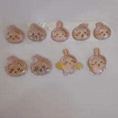 ボンボンドロップシール　うさぎ　セット　おすそわけ