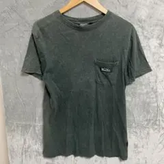 【L632】 MANASTASH ポケットTシャツ サイズM グリーン