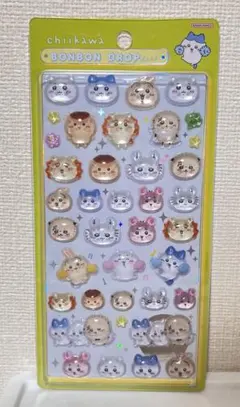 正規品 ちいかわ みんなニコニコ 第二弾 ボンボンドロップシール ボンドロ