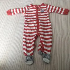 carter's ストライプロンパース 6ヶ月