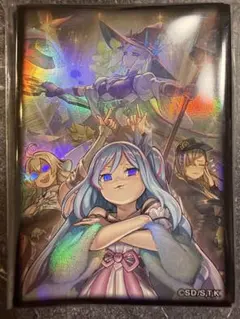 ミッドナイトブルー　リゼロ　スリーブ　プレイマット　ベアトリス リゼロ ベアトリス アルシャマク ミッドナイトブルー スリーブ - メルカリ
