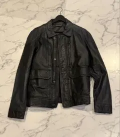 DKNY Jeans ブラック 本革レザージャケット 2026年最新】dkny レザージャケットの人気アイテム - メルカリ