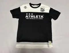 ATHLETA アスレタ 半袖Tシャツ Lサイズ ブラック×ホワイト