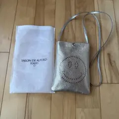 SALON DE ALFURD スマイル スマホショルダーバッグ エコバック - メルカリ