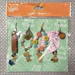 ディズニーシー ストラップセット ミッキーミニーダッフィシェリーメイ