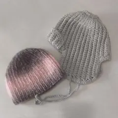 キッズ用ニット帽 2個セット