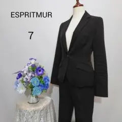 極上美品　エスプリミュール　3点セット　スーツ　ストライプ柄　Ｓサイズ