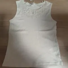☆☆☆様　専用　新品　吸水速乾モチーフレースタンク　生成り　axes femmeのサムネイル