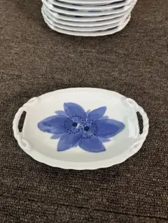 未使用 有田焼 秦山窯 パスタ皿2枚 カレー皿 テーブルコーディネート