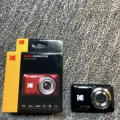 Kodak PIXPRO コダック fz55 レッド SDカード、カメラケース付 - メルカリ