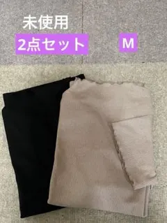 【未使用】2点セット　半袖メローカットソーM