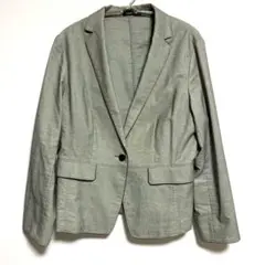 NEWYORKER グレー テーラードジャケット　15号