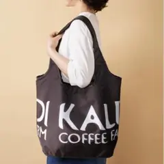 【新品未使用】KALDI カルディ　 コンパクト保冷バッグ　ブラック